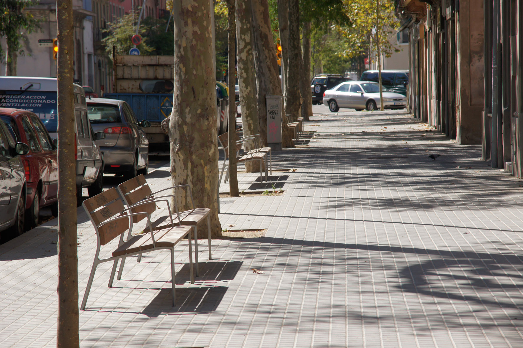 noves voreres al poblenou