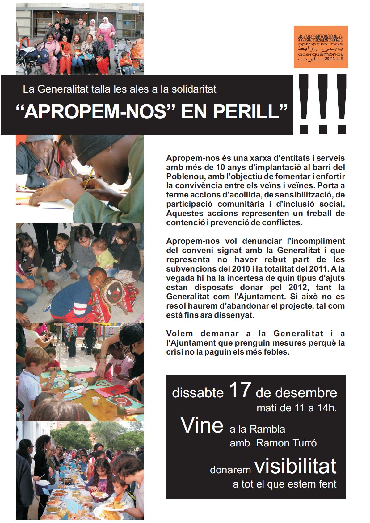 Apropem-nos en perill