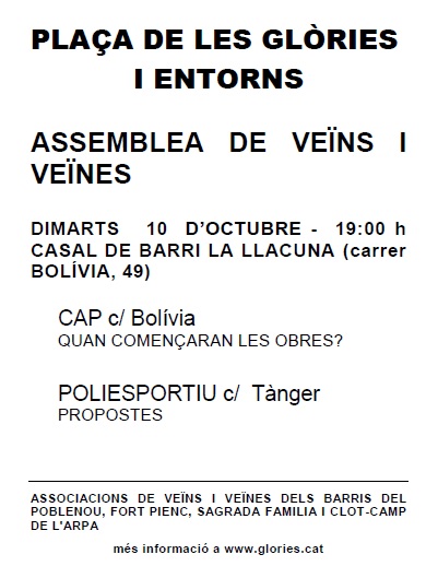 Assemblea Glories 10 oct 2023